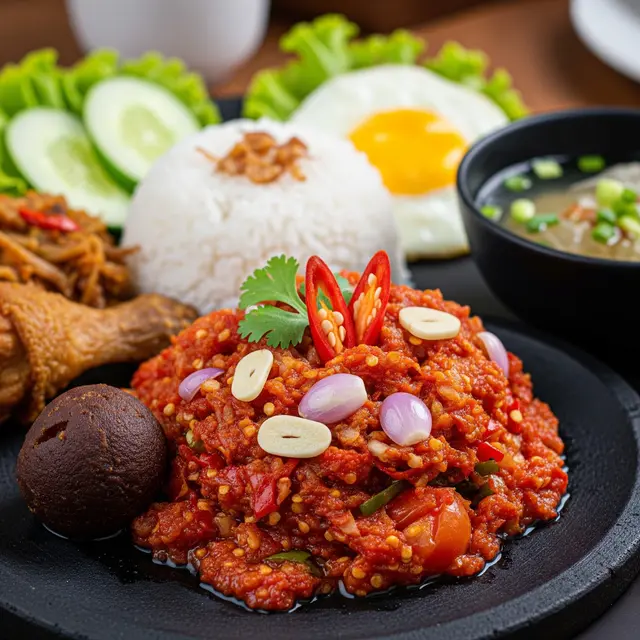 Resep Sambal Terasi Sunda yang Awet dan Tidak Cepat Basi (Image by Gemini AI)
