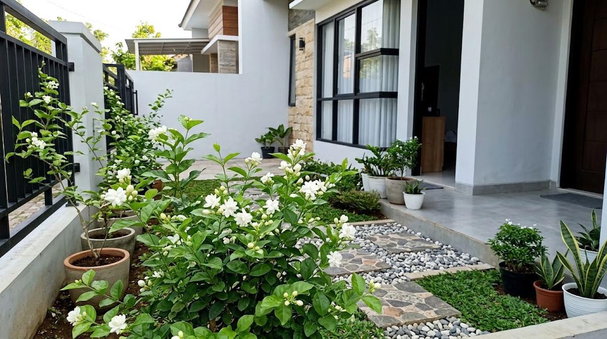 13 Tanaman Bunga Putih yang Cocok untuk Taman Minimalis, Hadirkan Kesan Asri