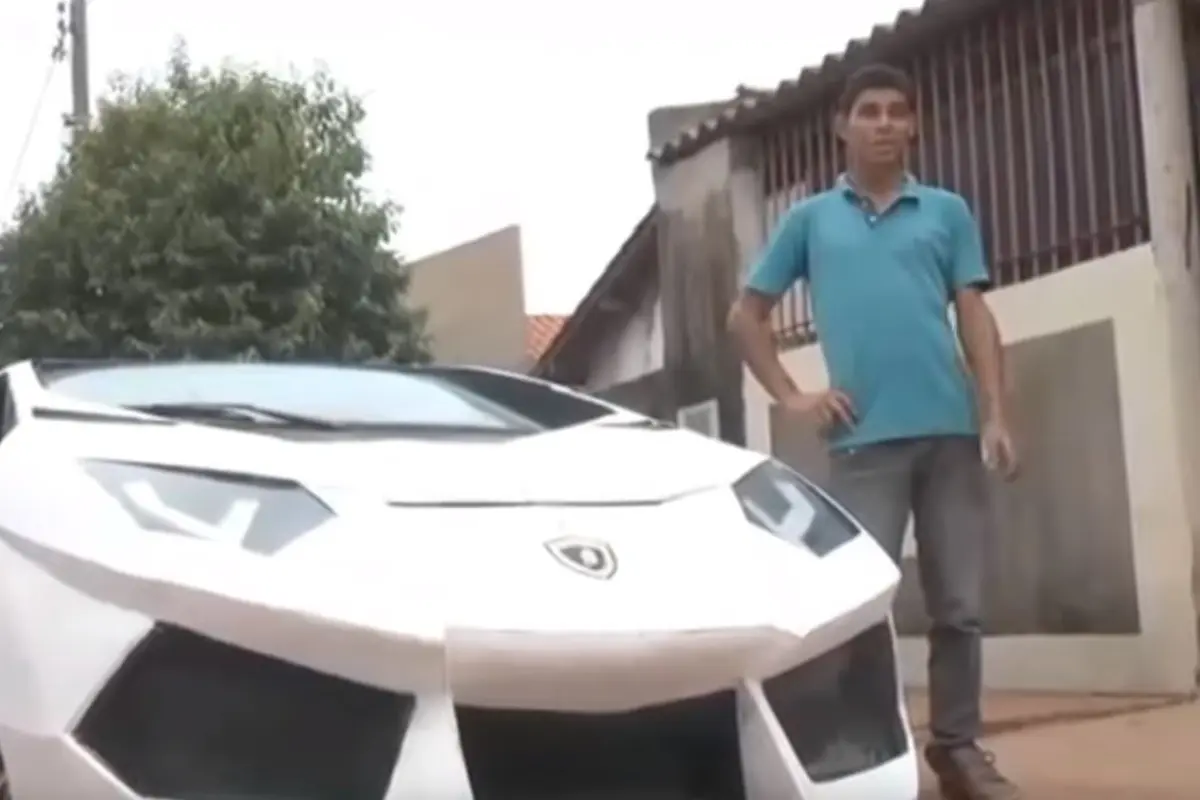 Pria Brasil Ubah Fiat Uno Jadi Lamborghini Aventador (Autoevolution)