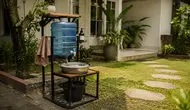 Cara Membuat Wastafel Portable dari Galon Bekas, Cocok untuk Halaman Rumah hingga Kebun