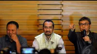 KPK menetapkan Yasin sebagai tersangka setelah melakukan pemeriksaan selama seharian, , Jakarta, Kamis (8/5/2014) (Liputan6.com/Faisal R Syam).