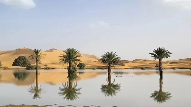 Banjir di Gurun Sahara