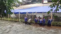Alasan Pemkot Belum Perbaiki Trotoar Ambles Jalan Raya Sawangan