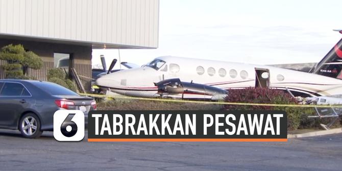 VIDEO: Pura-Pura Jadi Pilot, Remaja Tabrakkan Pesawat