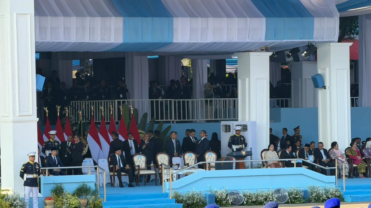 Jokowi hingga JK Hadiri Upacara HUT ke-80 Bhayangkara