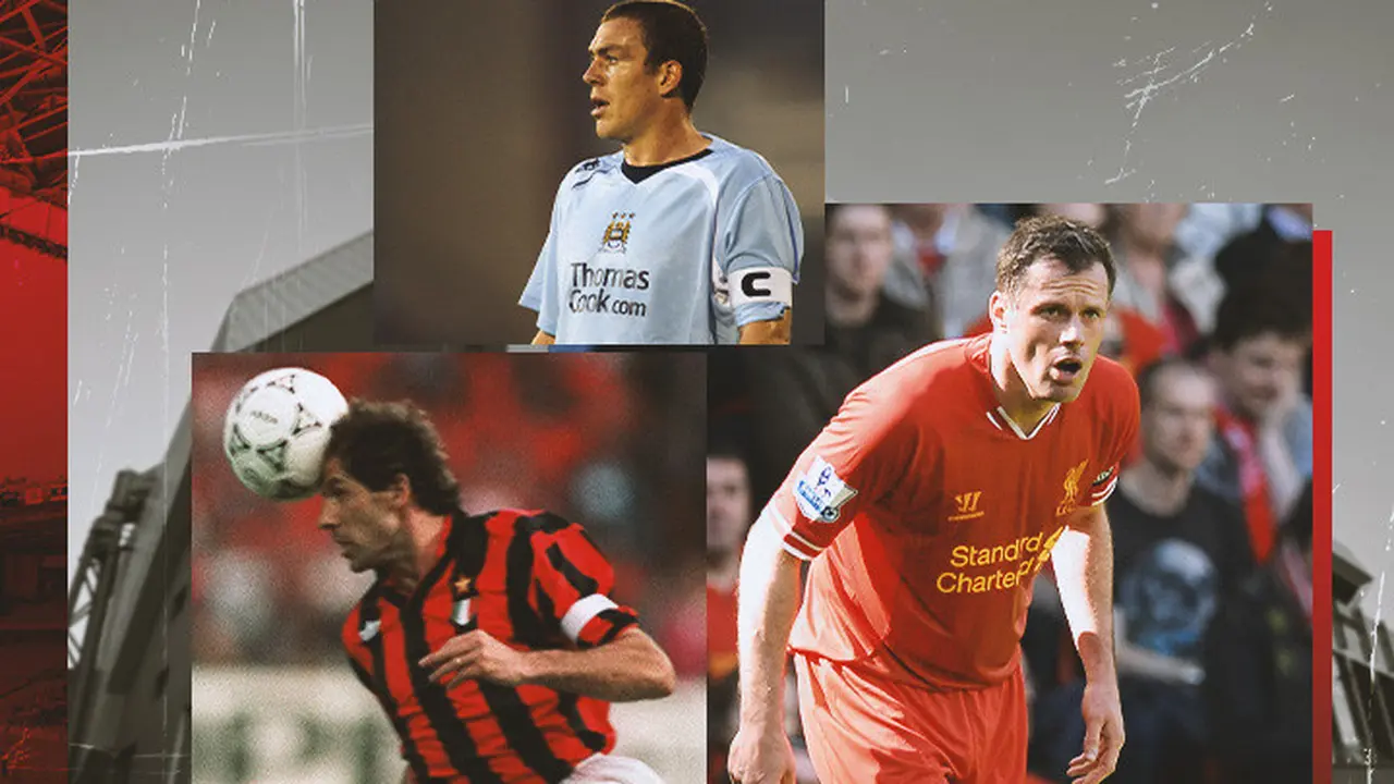Ilustrasi - Franco Baresi, Richard Dunne, Jamie Carragher