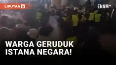 Warga Mongolia Geruduk Istana Negara Mongolia Buntut Inflasi dan Skandal Batu Bara