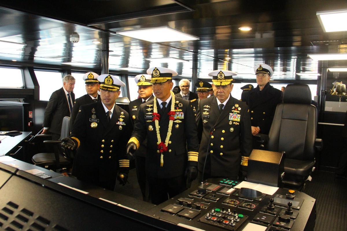 FOTO: KRI Canopus 936 Resmi Bergabung dengan Armada TNI AL