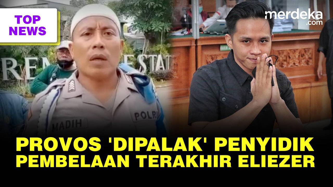 VIDEO: Geger Anggota Provos 'Dipalak' Penyidik | Pembelaan Terakhir Richard Eliezer