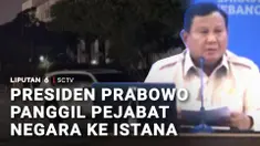 Presiden Prabowo Subianto dikabarkan memanggil sejumlah pejabat tinggi negara, ke Istana Kepresidenan, Jakarta, pada Sabtu malam. Pertemuan tersebut diduga berkaitan dengan tiga kasus korupsi besar yang menyeret dua tersangka, salah satunya mantan Ja...