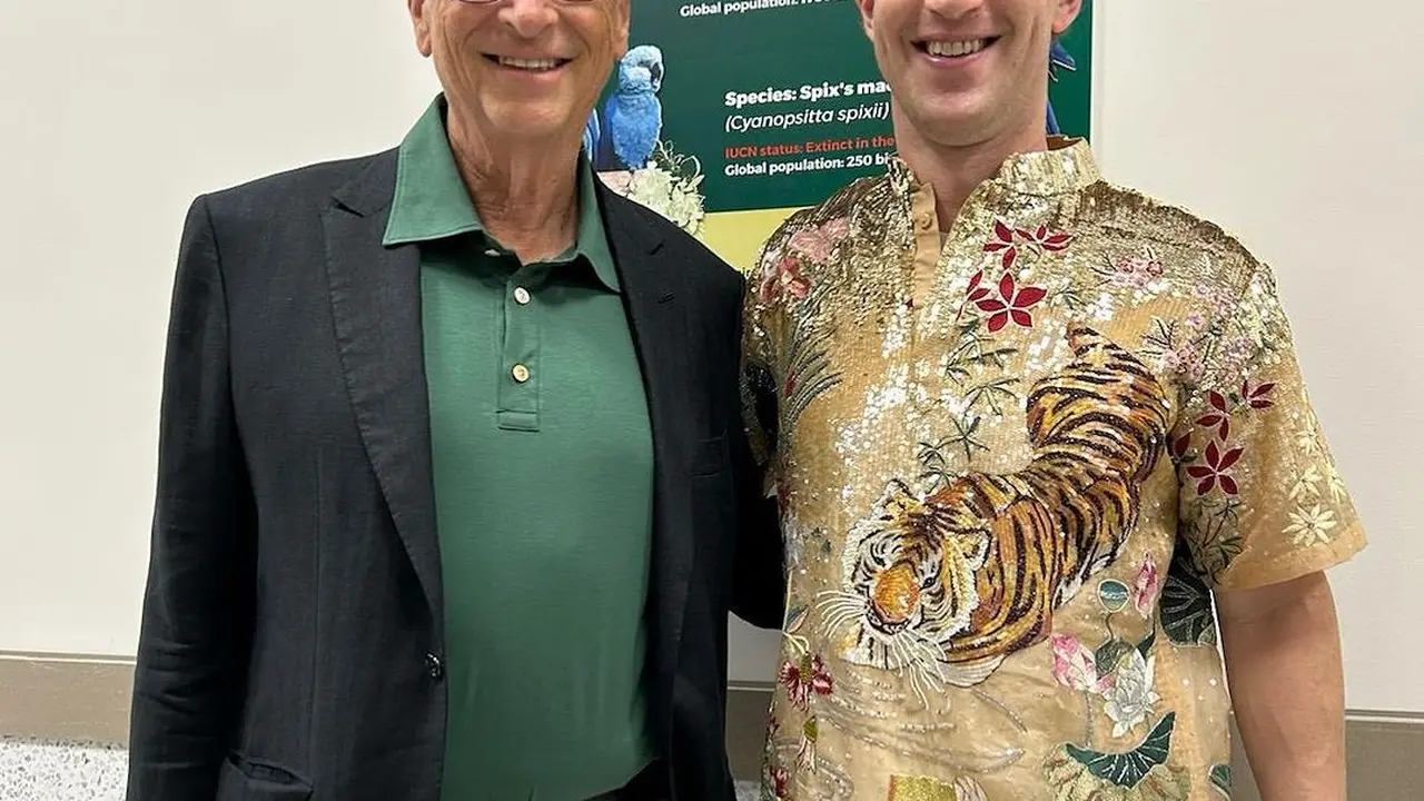 Bill Gates Puji Mark Zuckerberg, Totalitas Tampil Sesuai Tema Busana Pesta Prewedding Anak Mukesh Ambani