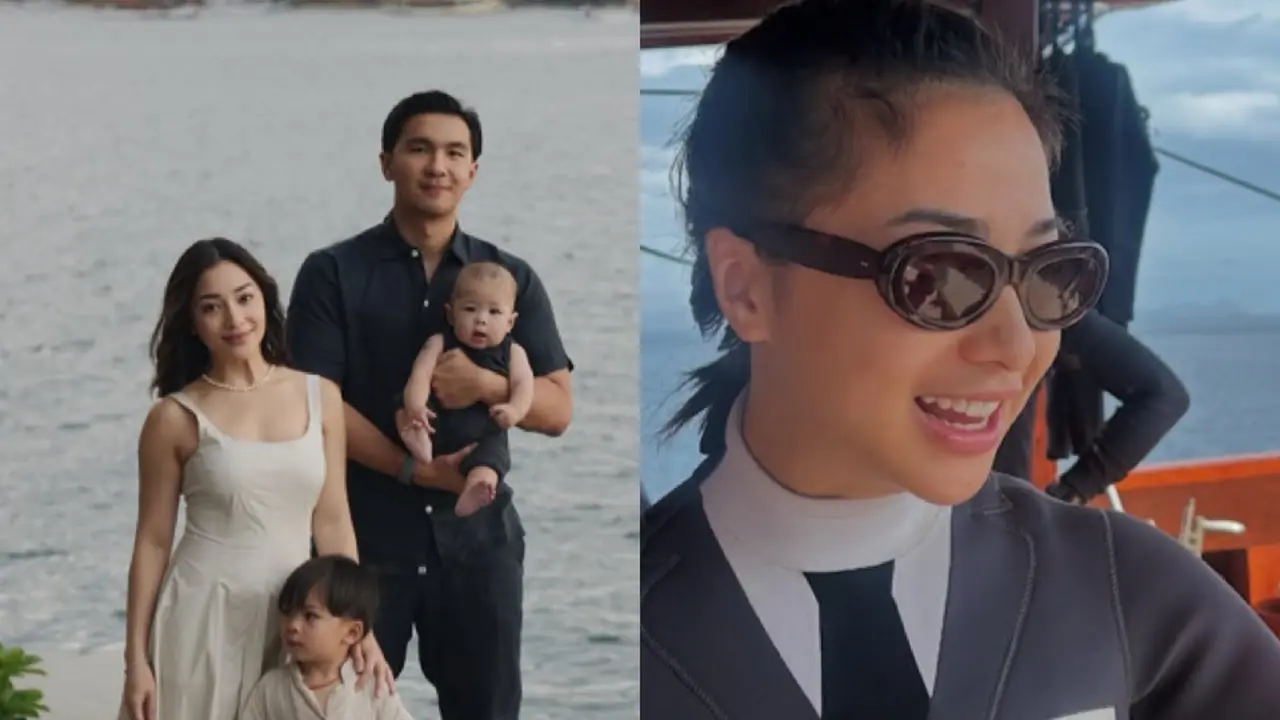Outfit Santai Nikita Willy saat Liburan ke Labuan Bajo