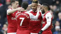 Manajer Arsenal, Arsene Wenger, tak menampik timnya bermain buruk pada babak pertama dan berhasil mengembangkan permainan pada babak kedua sehingga meraih kemenangan 3-0 atas Stoke City. (AP Photo/Tim Ireland)