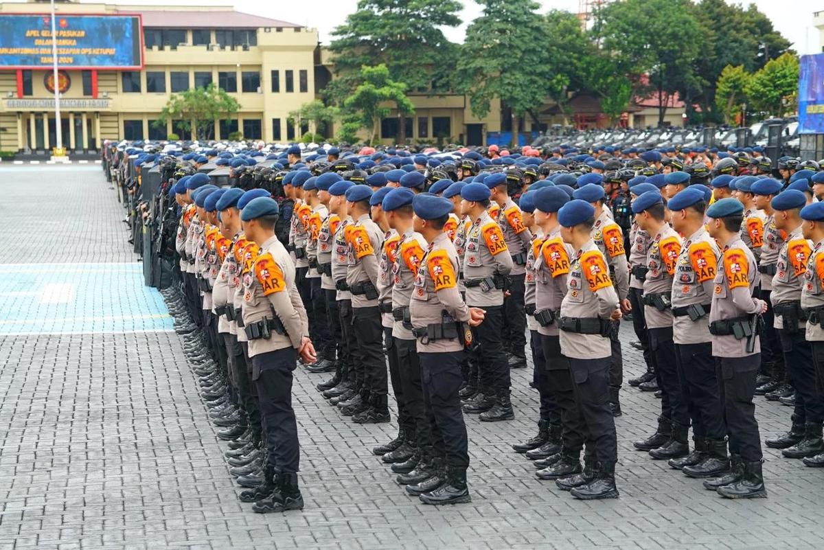 FOTO: Kapolri Buka Rakernis Brimob 2026 Tekankan Kesiapan Tugas