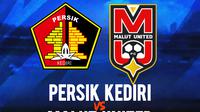 Persik Vs Malut United, BRI Super League. (Bola.com/Wiwig Prayugi)