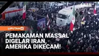 Pemakaman Massal Iran Jadi Ajang Propaganda Anti-AS