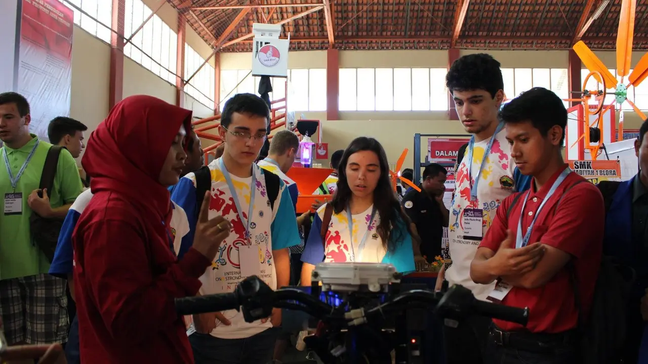Prototip kendaraan anti-curanmor berstater sidik jari. (Foto: Liputan6.com/El Bayan)