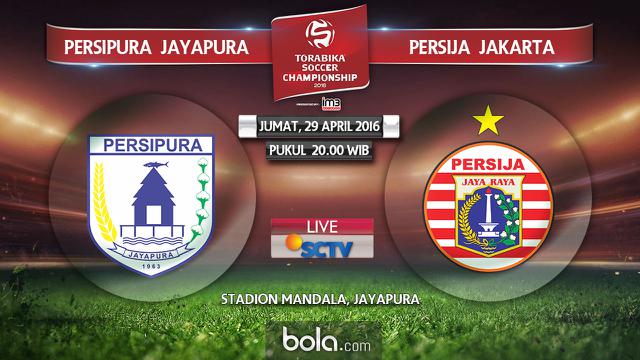 Persipura Jayapura vs Persija Jakarta (bola.com/Rudi Riana)