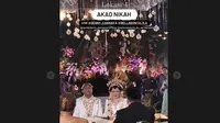 Pernikahan Denny Caknan dan Bella Bonita. (dok. Instagram Story @asrileksono_parasasriofficial)