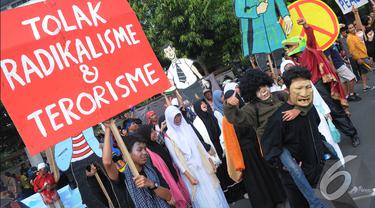 Aksi Jaga Jakarta di Bunderan HI