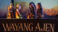 Wayang Ajen Bakal Tebar Pesona di Festival Budaya Pasar Terapung 