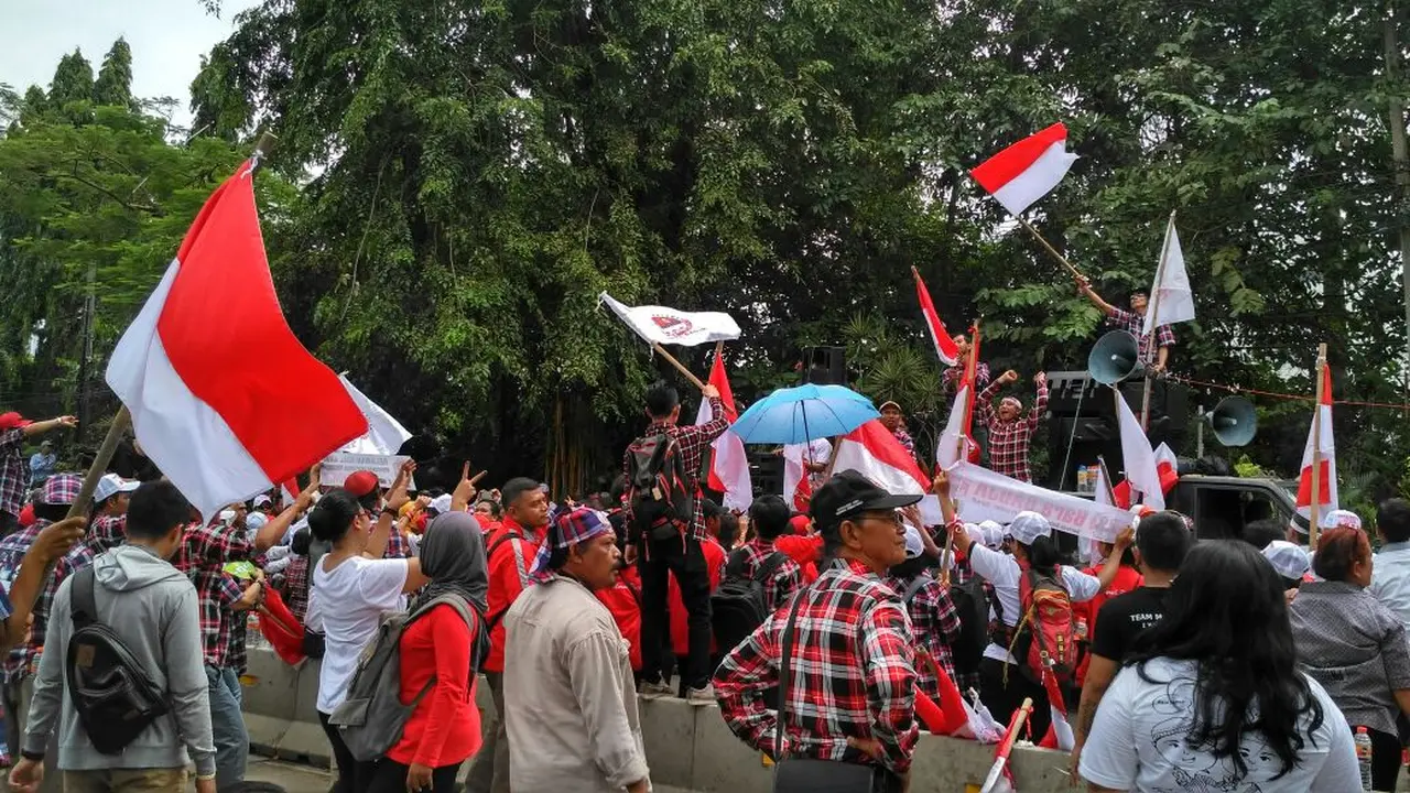 Pendukung Ahok
