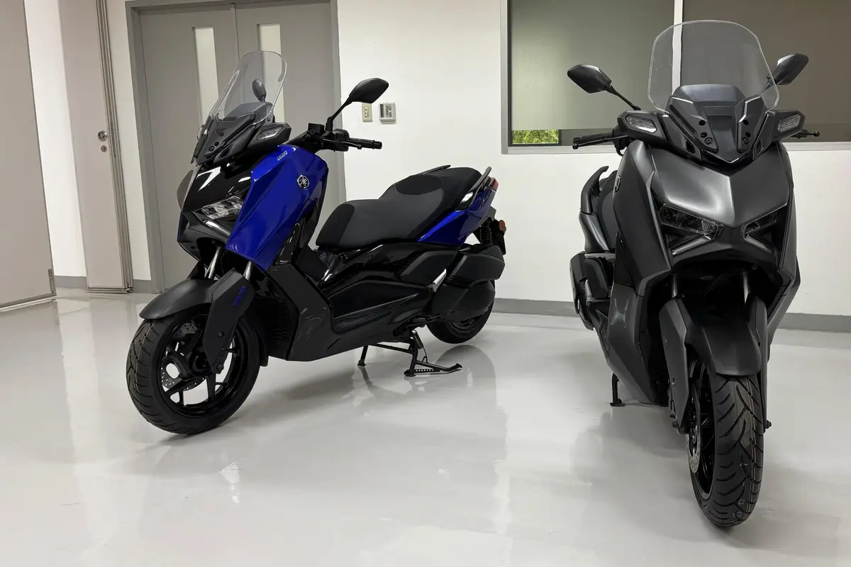 Yamaha Luncurkan XMax Connected Warna Baru yang Lebih Sporty (Arief A/Liputan6.com)