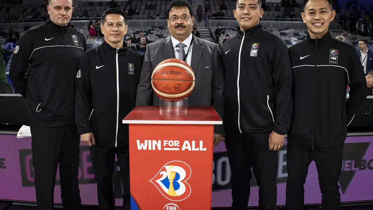 2 Wasit Indonesia Bertugas di FIBA Asia Cup 2022