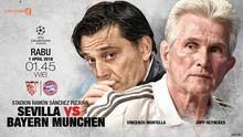 Sevilla vs Bayern Munchen (Liputan6.com/Abdillah)
