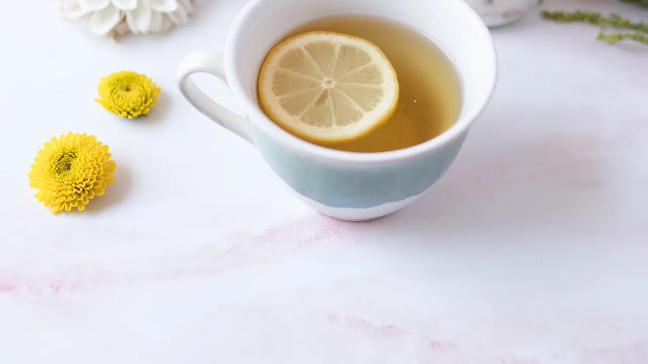 ilustrasi manfaat teh lemon yang baik untuk menyehatkan tubuh/Sarah Gualtieri/unsplash