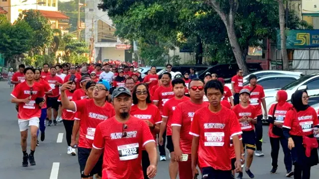 Soekarno Run Solo 2025 di Benteng Vastenburg, Minggu (15/6/2025). (Dok. Istimewa)