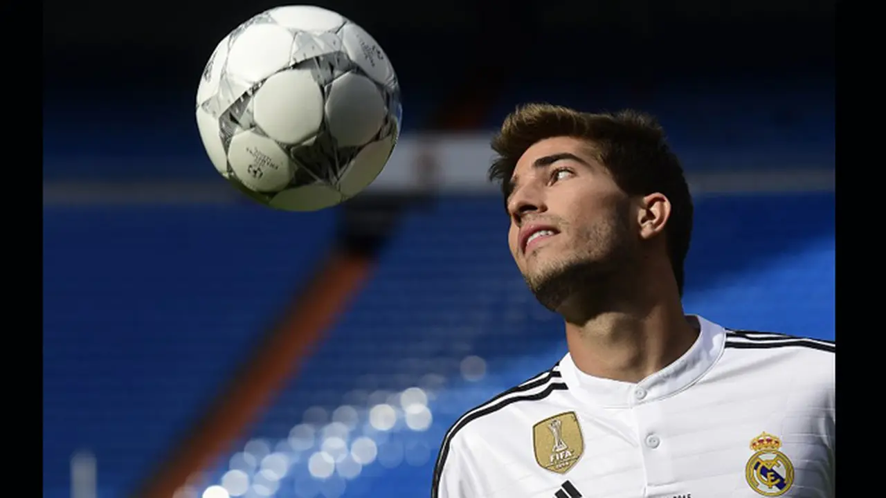 Gaya Lucas Silva Saat Gabung ke Real Madrid