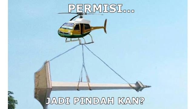 7 Meme Kocak Monas Pindah Dari Jakarta Ini Bikin Ketawa
