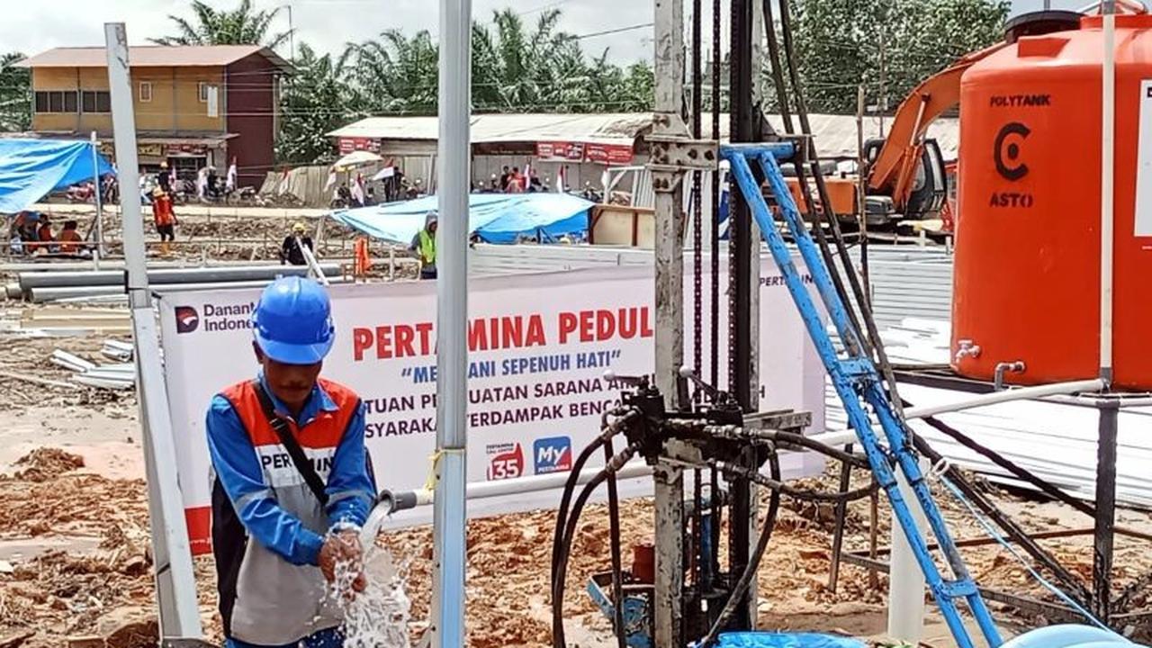 Pertamina-Elnusa Hadirkan Sumur Air Bersih Aceh Tamiang, Solusi Bencana Berkelanjutan