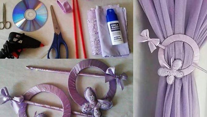 Diy Tali Tirai Keren Unik Pakai Kaset Cd Bekas Fashion Fimela Com