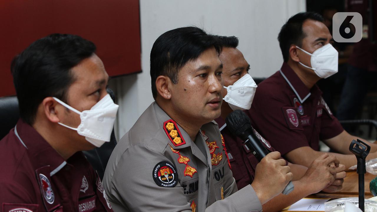 Rilis Pengungkapan Jaringan Narkoba Internasional