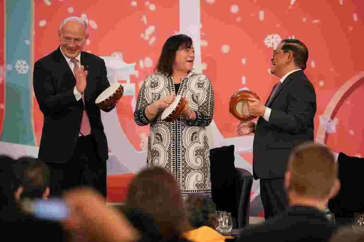 Gubernur DKI Jakarta, Pramono Anung, hadir sebagai pembicara utama pada pembukaan AsiaBerlin Summit 2025 di Rotes Rathaus, Berlin