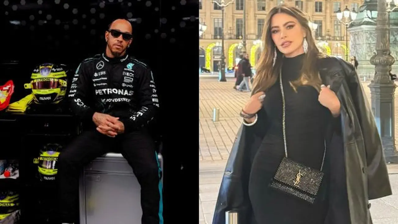 Dirumorkan Berkencan, Sofia Vergara dan Lewis Hamilton Dikonfirmasi Hanya Berteman (instagram/Sofiavergara/LewisHamilton).