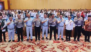 Kegiatan diselenggarakan pada Rabu (8/5/2024) di Lombok Raya Hotel melibatkan para guru se-Provinsi Nusa Tenggara Barat (NTB) yang mengajar mulai dari tingkat SD/MI, SMP/MTs dan SMA/SMK/MA
