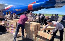 Mabes Polri Kirim Bantuan Logistik ke Sumatera Barat, Pastikan Penyaluran Tepat Sasaran