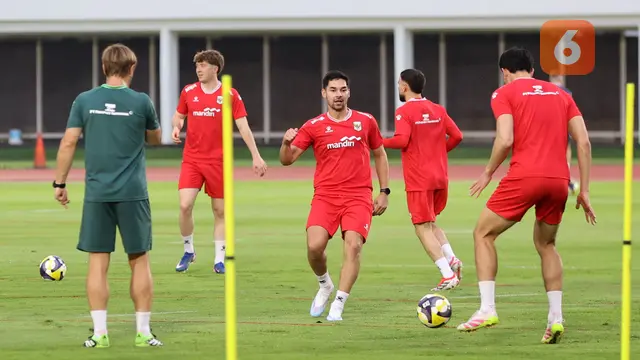 Foto: Skuad Lengkap, Timnas Indonesia Jalani Persiapan Terakhir Jelang FIFA Series 2026 Melawan St Kitts and Nevis