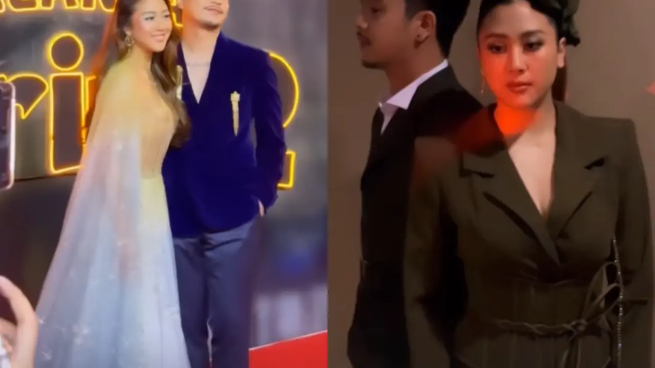 Gaya Serasi Sherina Munaf dan Derby Romero dengan Nuansa Magis di Gala Premier Petulangan Sherina 2