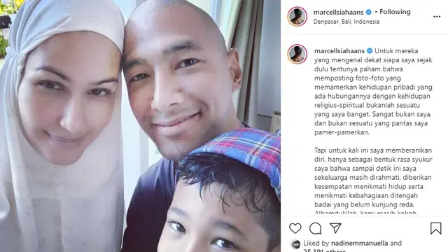 Marcell Siahaan (Foto: Instagram/@marcellsiahaans)