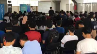 NMAA Goes to Campus 2019 dihadiri ratusan mahasiswa Binus. (ist)