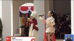 Kris Dayanti dan Melly Goeslaw Tampil Duet di Istana Negara HUT ke-81 RI, Bawakan Dua Lagu