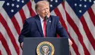 Trump Gunakan Panggung Peringatan Serangan 9/11 untuk Bela Perang Iran