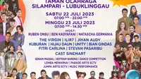 Karnaval SCTV digelar di Lubuklinggau, Sumatera Selatan, Sabtu-Minggu (22-23/7/2023)