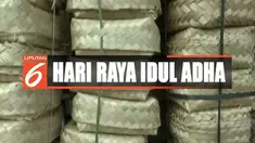 Meski harga dinaikkan oleh pedagang dua kali lipat dari dua Rp 2 ribu hingga Rp 4 ribu besek pun tetap habis terjual.
