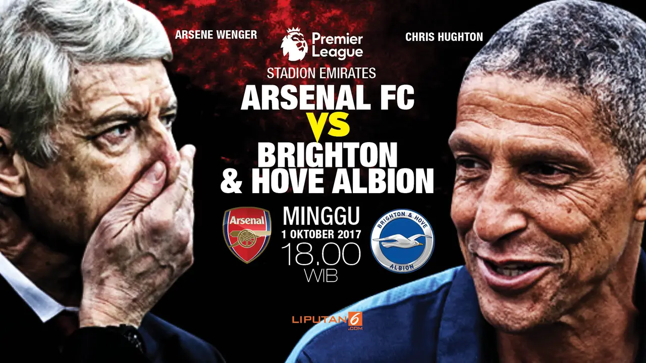 Prediksi Arsenal vs Brighton & Hove Albion