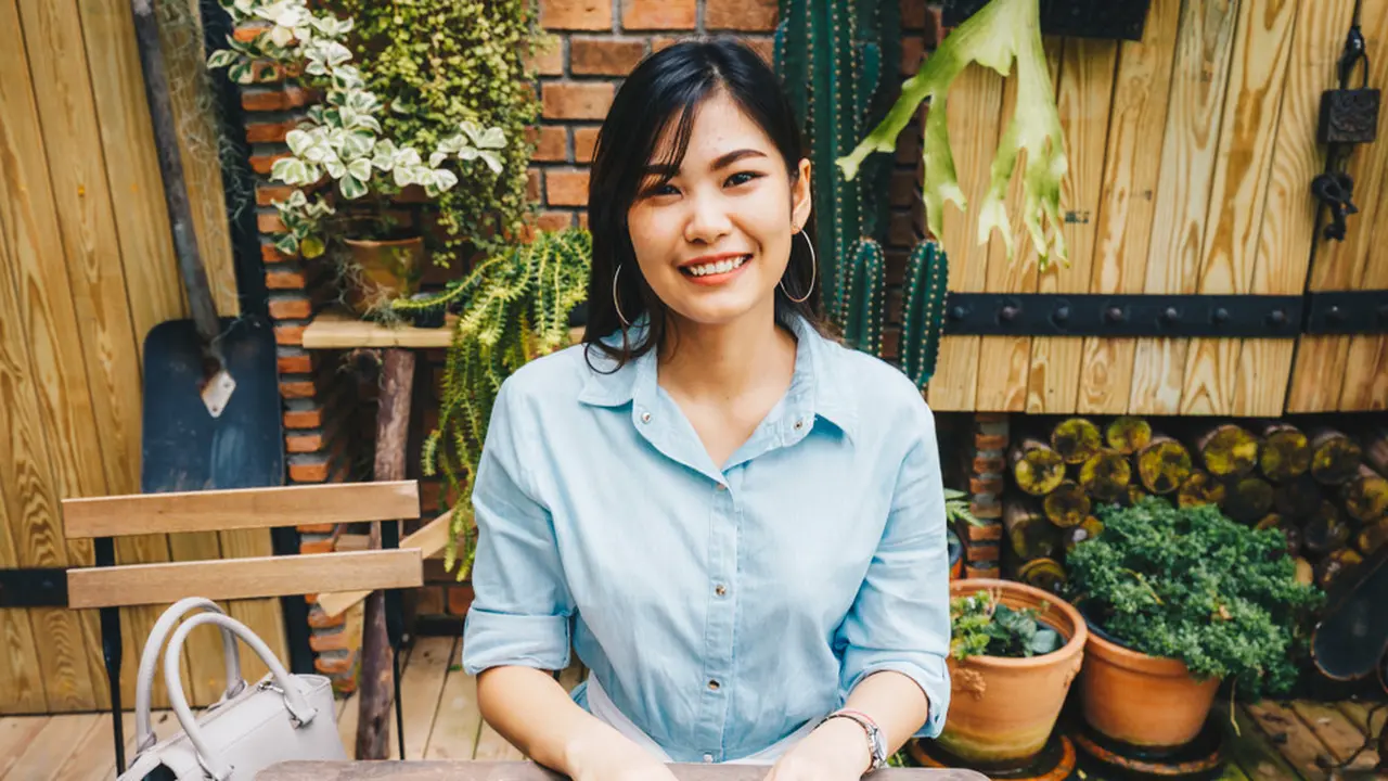 mandiri tersenyum bahagia sukses single dewasa